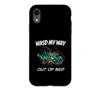 PC Gamer WASD My Way Out of Bed Funny Gaming Coque pour iPhone XR