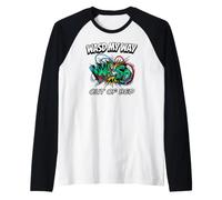 PC Gamer WASD My Way Out of Bed Funny Gaming Manche Raglan