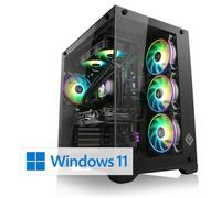 Unité Centrale CSL PC Gaming M10460H Intel Core i7-13700F (8× 2100 MHz) GeForce RTX 4060 16 Go de RAM M.2 SSD 1000 Go Windows 11