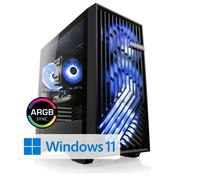 PC Gaming M10920 AMD Ryzen 5 7500F 6x 3700 MHz Radeon RX 6400 16 Go DDR5 RAM M.2 SSD 500 Go