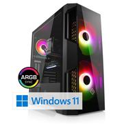 PC Gaming - CSL Computer - M11010H - AMD Ryzen 5 8400F - GeForce RTX 4060 - 16 Go RAM - 1 To SSD
