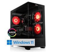 CSL Computer PC de gaming Gaming PC M11830H AMD Ryzen 7 8700F 5 GHz 32 GB RAM 1000 GB SSD Nvidia GeForce RTX 5070 12 GB GDDR7 93486