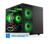 PC Gaming CSL M11930H Intel Core Ultra 5 245KF 6x 4200 MHz GeForce RTX 5070 32 Go DDR5 RAM M.2 SSD 2000 Go Windows 11 Famille Noir G