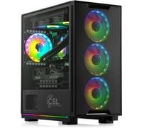 PC Gaming CSL M10540H AMD Ryzen 9 7900 12x 3700 MHz Radeon RX 6700XT 32 Go de RAM M.2 SSD 2000 Go Windows 11 noir