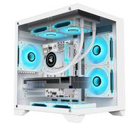 PC Gaming Ordinateur de Bureau Fixe i7 Plus - RAM 32 Go - SSD 1 to - RTX 5060TI 16 Go GDDR7 - Windows 11 Pro - WiFi USB - HDMI et VGA - sans Fil - Bureau Internet Scolaire