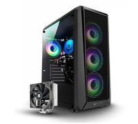 PC Gaming PC Racing Delta - Intel Core i7 12700F, RAM 32 Go, M.2 1 To, RTX 4060 Ti, Windows 11 Pro, Wifi, PC Gamer