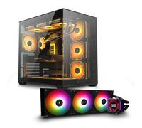 PC Gaming PC Racing Sigma D5 - Intel Core i9 12900KF, RAM 32 Go, M.2 2 To, RTX 5080, Refroidissement liquide 360mm LCD, Windows 11 Pro, Wifi, PC Gamer