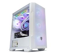 PC Gaming PcCom Ready Ryzen 7 5800X, 32 Go RAM, SSD 1 To, RTX 5060 8 Go, Boîtier Blanc ARGB
