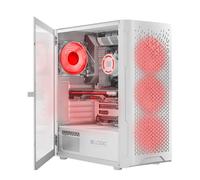 PC gaming Ryzen 7 5700X VIST 32Go DDR4 3200 RTX 5060 8Go SSD M.2 1To Blanc ARGB Windows 11 Pro