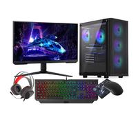 PC gaming VIST Core i5-14400F RTX 5060 32GB DDR4 SSD 1TB + Écran Samsung 24 180Hz