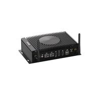 PC Industriel avec ventilateur Core i7 10510U 12V Mini Pc Industrial, 2x RS232/RS485 COM, 2x RJ45 Lan, GPIO, 2x HD, DP, 3G/4G SIM Slot, WiFi6, industriel Computer Win11/Linux, 64GB RAM 512GB SSD