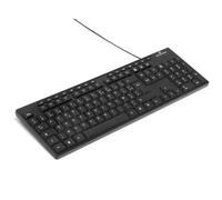 Bluestork Clavier MEDIA OFFICE filaire AZERTY compatible Windows Noir