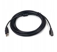 PC MAX Câble d'extension USB 2.0 5m - Transfert à haute vitesse, idéal pour les imprimantes, claviers et souris