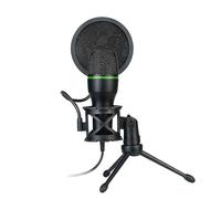 PC Microphone - Enregistreur de podcast, Audio de bureau | Dispositif de condenseur en studio, Unité de capture vocale plus configuration de flux de jeu pour enregistrer des artistes YouTubers Mus