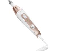 Pc-Mps 3004, Kit De Manucure/Pédicure Électrique Avec 7 Éléments De Soin Pour Ongles 5 Niveaux De Réglage Led Lampe Led Et Sac De Rangement Pratique Blanc