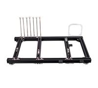 PC Open Case, DIY Open 20x20 Aluminium Alliage Frame ATX Motherboard Computer Case, ATX Computer Overclocking Test Platform Case, DIY Frame, Bonne Dissipation Thermique