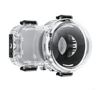 PC PMMA Boîtier de plongée pour insta360 X6 Transparent PC PMMA Boîtier de | PC et PMMA de haute qualité, résistant aux chocs, pour des images cristallines et sans distorsion, matériau durable