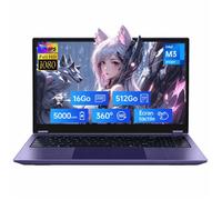 PC Portable 15 6"" Intel M3-8100Y(2C/4T jusqu'à 3 4 GHz）16Go RAM 512Go SSD Écran tactile Ordinateur Portable Windows 11 Pro