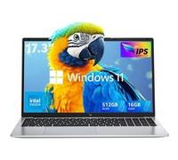 PC Portable ACEMAGIC 17.3" Intel Alder Lake N97 RAM 16 Go 512 Go SSD Windows 11, Argent Argent C