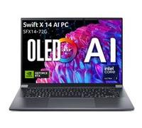 PC Portable Acer Swift SFX14-72G-70QA 14.5" OLED 120 Hz Copilot+ Intel® Core Ultra 7 32 Go RAM 1 To SSD Gris Gris E