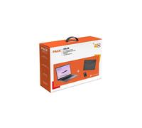 PC portable Asus Pack Chromebook Plus CX3402CVA-MW0999 14"" écran tactile Intel® Core™ i3 8 Go RAM 256 Go SSD Gris + Pochette +