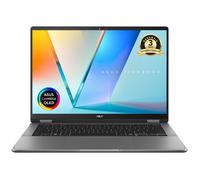 ASUS Ordinateur 2-en-1 VivoBook 14 Flip OLED TP3407 – Core Ultra 7 – 16 Go – 512 Go – Gris