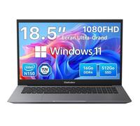 PC Portable Blackview Acebook 10, Windows 11, 18.5"" FHD, Intel N150 3.6GHz, RAM 16Go Stockage 512Go SSD Ordinateur portable QWERTY