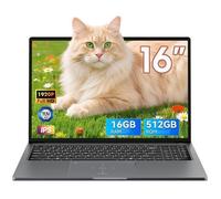 PC Portable Blackview Acebook 12 Intel I5-12450H 16 pouces FHD+, 16 Go RAM 512 Go SSD Windows 11 Pro Ordinateur Portable 7 ports