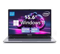 PC Portable Blackview Acebook 6- Windows 11 - 15,6"" FHD - Intel N150 3.6GHz - RAM 16Go - Stockage 512Go SSD Ordinateur portable Gris