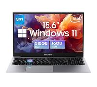 PC Portable Blackview Acebook 8 - 15.6"" Intel Core TM N97,16 Go RAM 512 Go SSD,Windows 11 Home Ordinateur Portable AZERTY - Gris