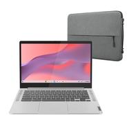 PC Portable Chromebook Lenovo IdeaPad Slim 3 14M868 | 14'' FHD - MT8186 - RAM 4 Go - Stockage 64 Go - Chrome OS - AZERTY + Housse