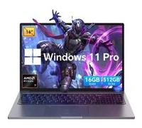 PC Portable Gamer Blackview GamiBook 8, 16"" FHD+, RAM 16Go 512Go SSD, AMD Ryzen 7 7435HS, Windows 11 Pro Ordinateur Portable - Gris