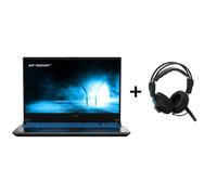 Erazer Crawler E30e Intel® Core™ i5 i5-12450H Ordinateur portable 39,6 cm (15.6") Full HD 8 Go DDR4-SDRAM 512 Go SSD NVIDIA GeForce RTX 2050 Wi-Fi 6E (802.11ax) Noir