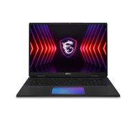 MSI Titan 18 HX A14VHG-008FR Intel® Core™ i9 i9-14900HX Ordinateur portable 45,7 cm (18") UHD+ 64 Go DDR5-SDRAM 2 To SSD NVIDIA GeForce RTX 4080 Wi-Fi 7 (802.11be) Windows 11 Pro Noir