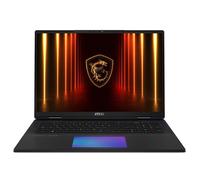 MSI Titan 18 HX AI A2XWIG-402FR Intel Core Ultra 9 285HX Ordinateur portable 45,7 cm (18") UHD+ 64 Go DDR5-SDRAM 6 To SSD NVIDIA GeForce RTX 5080 Wi-Fi 7 (802.11be) Windows 11 Pro Français Noir