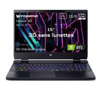 PC Portable Gaming - Acer - Predator Helios 3D - 15.6"" - Intel Core i9 - 32 Go RAM - 1 To SSD