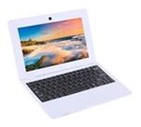 Ordinateur Portable 10.1 Pouces Android Quad Core 1GB RAM 8GB ROM WiFi BT HDMI Noir Blanc