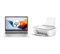 PC Portable HP 15-fc0158nf - Windows 11 - 15,6"" FHD - Ryzen 3-7320U - RAM 8Go - Stockage 512Go SSD - AZERTY + Imprimante