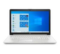 PC Portable HP 17-by3076nf 17,3" Intel Core i5 8 Go RAM 128 Go SSD + 1 To SATA Argent naturel Finition de la base de peinture, motif de brossage G
