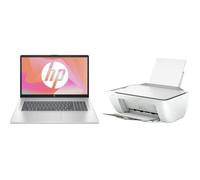 PC Portable HP 17-cn3013nf - Windows 11 - 17,3"" FHD+ - Core i3-N305 - RAM 8Go - Stockage 512Go SSD - AZERTY + Imprimante