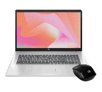 PC Portable HP 17-cn3066nf - Windows 11 - 17,3"" HD+ - Core i3-N305 - RAM 8Go - Stockage 512Go SSD + Souris