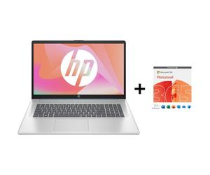 PC Portable HP 17-cp2059nf - Windows 11 - 17,3"" HD+ - Ryzen 3 7320U - 8Go - 512Go SSD + Microsoft Office 365 1 an