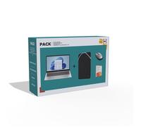 PC portable Hp Pack 14-EP0055 14"" Full HD Intel® Core™ i3 8 Go RAM 512 Go SSD Argent + Souris sans fil + Housse 14"" + Microsoft 365