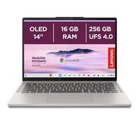 Lenovo PC portable Chrome 14M9610 14" OLED 60 Hz Kompanio Ultra 16 Go RAM 256 Go SSD Beige