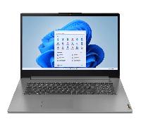 Lenovo IdeaPad 3 17IRU7 - Ordinateur Portable 17.3'' FHD (Intel Core i5-1335U, RAM 16Go, SSD 512Go, Intel Iris XE Graphics, Windows 11 Home) Clavier AZERTY Français - Gris
