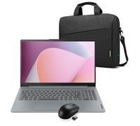 PC Portable LENOVO IdeaPad Slim 3 15AMN8 | Sans Windows - 15'' FHD - Ryzen 3-7320U - RAM 8 Go - SSD 512 Go + Souris + Sacoche