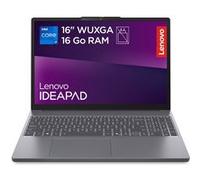 PC portable Lenovo IdeaPad Slim 3 16IRH10 16" 60 Hz Intel® Core™ i7 16 Go RAM 512 Go SSD Gris lunaire Gris lunaire