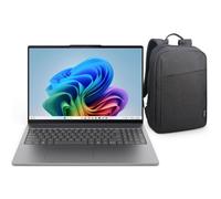 PC portable Lenovo Pack IdeaPad Slim 5 16IPH11 16” OLED 60 Hz Intel® Core™ Ultra 5 16 Go RAM 512 Go SSD Gris + Sac à dos