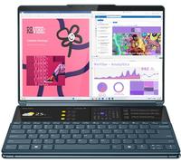 Lenovo Yoga Book 9 13IMU9 Intel Core Ultra 7 155U Hybride (2-en-1) 33,8 cm (13.3") Écran tactile 2.8K 16 Go LPDDR5x-SDRAM 1 To SSD Wi-Fi 6E (802.11ax) Windows 11 Home Français Bleu