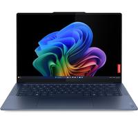 Lenovo Yoga Slim 7 14Q8X9 Copilot+ PC Qualcomm Snapdragon X1P-64-100 Ordinateur portable 36,8 cm (14.5") Écran tactile 3K 32 Go LPDDR5x-SDRAM 512 Go SSD Wi-Fi 7 (802.11be) Windows 11 Home Français Bleu